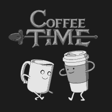 Coffee Time!! GIF - Coffee Coffee Time Adventure Time GIFs