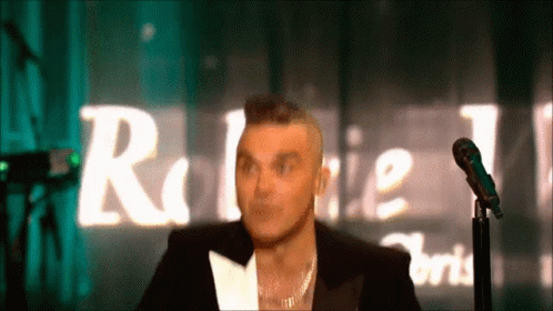 Robbie Williams Stupid GIF - Robbie Williams Stupid Tvp2 GIFs