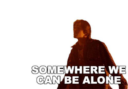 Somewhere We Can Be Alone Gunnar Gehl Sticker - Somewhere We Can Be Alone Gunnar Gehl Somewhere We Can Be Alone Song Stickers