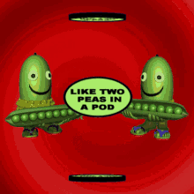Like Two Peas In A Pod Very Similar GIF - Like Two Peas In A Pod Very Similar Identical GIFs