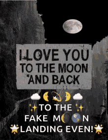 I Love You To The Moon GIF - I Love You To The Moon And Back GIFs
