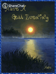 Have A Great Evening Moon GIF - Have A Great Evening Moon Good Evening GIFs