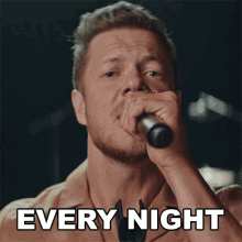 Every Night Dan Reynolds GIF - Every Night Dan Reynolds Imagine Dragons GIFs