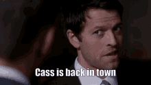 Supernatural Castiel GIF - Supernatural Castiel Cass Is Back GIFs