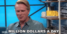 Million Dollars A Day Flexing GIF - Million Dollars A Day Flexing Lots Of Money GIFs