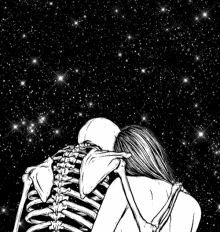 skull love stars
