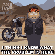 i think i know what the problem is here harley rider south park s13e12 the f word