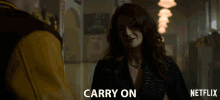 Carry On Michelle Gomez GIF - Carry On Michelle Gomez Mary Wardell GIFs