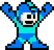 Megaman Dance GIF - Megaman Dance Happy GIFs