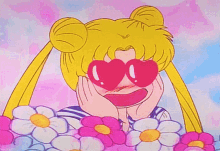 Sailor Moon Blush GIF - Sailor Moon Blush Heart GIFs