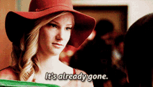 Glee Brittany Pierce GIF - Glee Brittany Pierce Its Already Gone GIFs