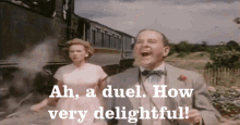 How Delightful Duel GIF - How Delightful Duel Titfield Thunderbolt GIFs