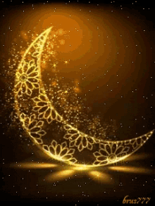Crescent Moon Sparkle GIF - Crescent Moon Moon Sparkle GIFs