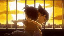 Detective Conan Shinichi Kudo GIF - Detective Conan Shinichi Kudo Ran Mouri GIFs