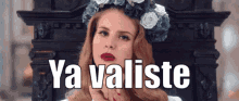 Lana Del Rey Cortandose El Cuello GIF - Ya Valiste Ya Te Cargo Ya Valio GIFs