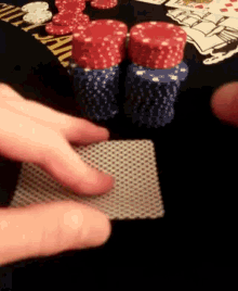 poker reveal cards hide chips