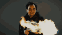 Flame Thrower Crazy GIF - Flame Thrower Crazy Hahaha GIFs