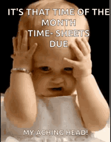 Baby Omg GIF - Baby Omg Its That Time Of The Month GIFs