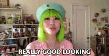 Really Good Looking Goldie Chan GIF - Really Good Looking Goldie Chan Goldiecylon GIFs