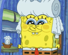 Haii GIF - Sponge Bob Sponge Bob Square Pants Blink Blink GIFs