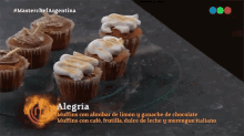 alegr%C3%ADa masterchef argentina temporada3 episodio106 muffins con alm%C3%ADbar de lim%C3%B3n y ganache de chocolate