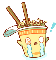 Food Sad Sticker - Food Sad Noodle Stickers