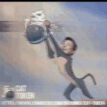 Elon Musk Cat Token GIF - Elon Musk Elon Cat Token GIFs