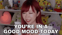 Youre In A Good Mood Today Japanese Ammo With Misa GIF - Youre In A Good Mood Today Japanese Ammo With Misa Misa GIFs