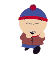 Happy Stan Marsh Sticker - Happy Stan Marsh South Park Stickers