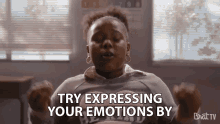 Try Expressing Your Emotions By The I Feel Statement GIF - Try Expressing Your Emotions By The I Feel Statement Talk GIFs