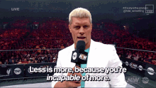 Cody Rhodes Less Is More GIF - Cody Rhodes Less Is More Awe GIFs