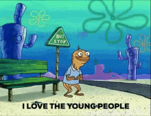 I Love The Young People Spongebob GIF - I Love The Young People Spongebob Young People GIFs