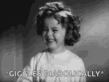 Shirley Temple Giggle GIF - Shirley Temple Giggle Giggles Diabolically GIFs