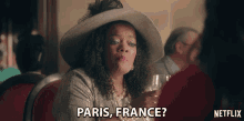 Paris France Evelyn Conners GIF - Paris France Evelyn Conners Yvette Nicole Brown GIFs