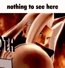 Sephiroth Firewall GIF - Sephiroth Firewall Bone Zone GIFs