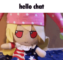 Hello Chat Hello Chat Gif GIF - Hello Chat Hello Chat Gif Clownpiece GIFs