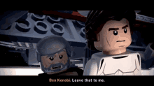 Lego Star Wars Ben Kenobi GIF - Lego Star Wars Ben Kenobi Leave That To Me GIFs