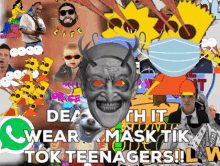 covid mask meme master deal with it dealwititmask