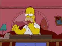 The Simpsons Homer Simpson GIF - The Simpsons Homer Simpson Chips And Salsa GIFs