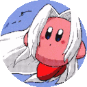 Kirby Sephiroth Sticker - Kirby Sephiroth Stickers