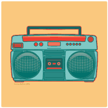 Radio Stereo GIF - Radio Stereo Boombox GIFs