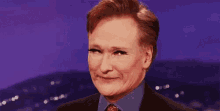Conan O Brien Fake Eyelashes GIF - Conan O Brien Fake Eyelashes Thick Eyelashes GIFs