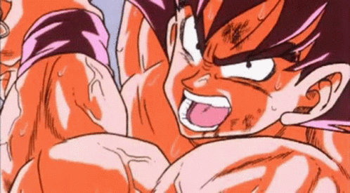 Goku Kaioken GIF - Goku Kaioken Kamehameha - Discover & Share GIFs