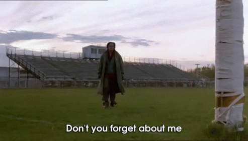 Don'T You Forget About Me GIF - The Breakfast Club Dont You Forget About Me Arm Raise GIFs
