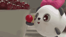 ягода смешарики малышарики панда ягоды смородина GIF - Berries Smeshariki Malyshariki GIFs
