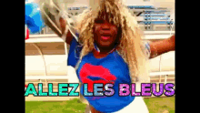Allez Les Bleus Cheering Squad GIF - Allez Les Bleus Cheering Squad Dance GIFs