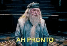 Dumbledore Harry Potter GIF - Dumbledore Harry Potter Ah Pronto GIFs