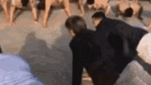 bolsonaro mula push ups training