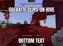 galaxite hive minecraft galaxite clips on hive bottom text