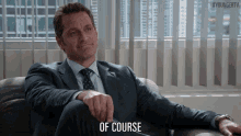 Of Course GIF - Peter Hermann Charles Brooks Of Course GIFs